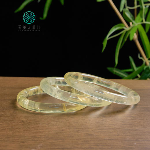 水晶手镯-柠檬晶圆条 商品图0