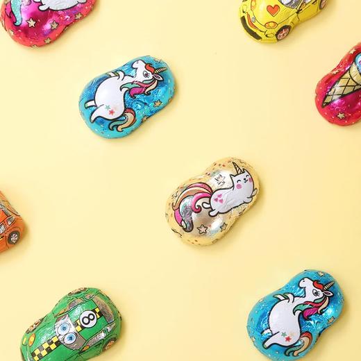 迪诺恐龙家族造型巧克力制品120g/045448 不含代可可脂香浓丝滑图案随机 商品图3