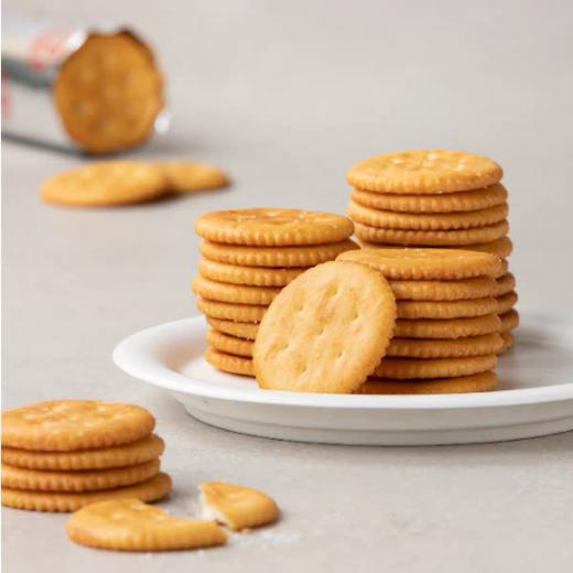 80g 东西利兹苏打饼干 RITZ饼干薄片酥脆饼干休闲零食 商品图2