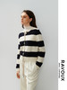 264099907撞色宽条纹羊绒开衫 商品缩略图5