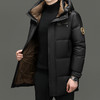 【精选】罗蒙2024冬季新款90鸭绒男士商务休闲防寒保暖中长款羽绒服 商品缩略图1