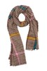 SUMMER & SAGE 千鸟格拼色围巾 5010 商品缩略图1