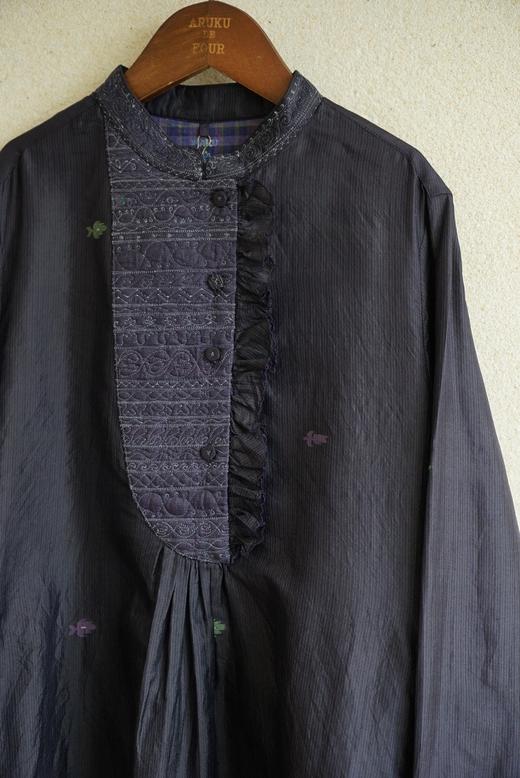 maku丝质刺绣连衣裙 商品图1