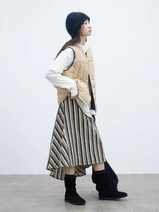 步履不停/4C14045C/无领保暖内搭轻薄羽绒小马甲外套 商品图2