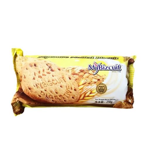 麦比客 麦芽饼干 250g/袋 商品图0