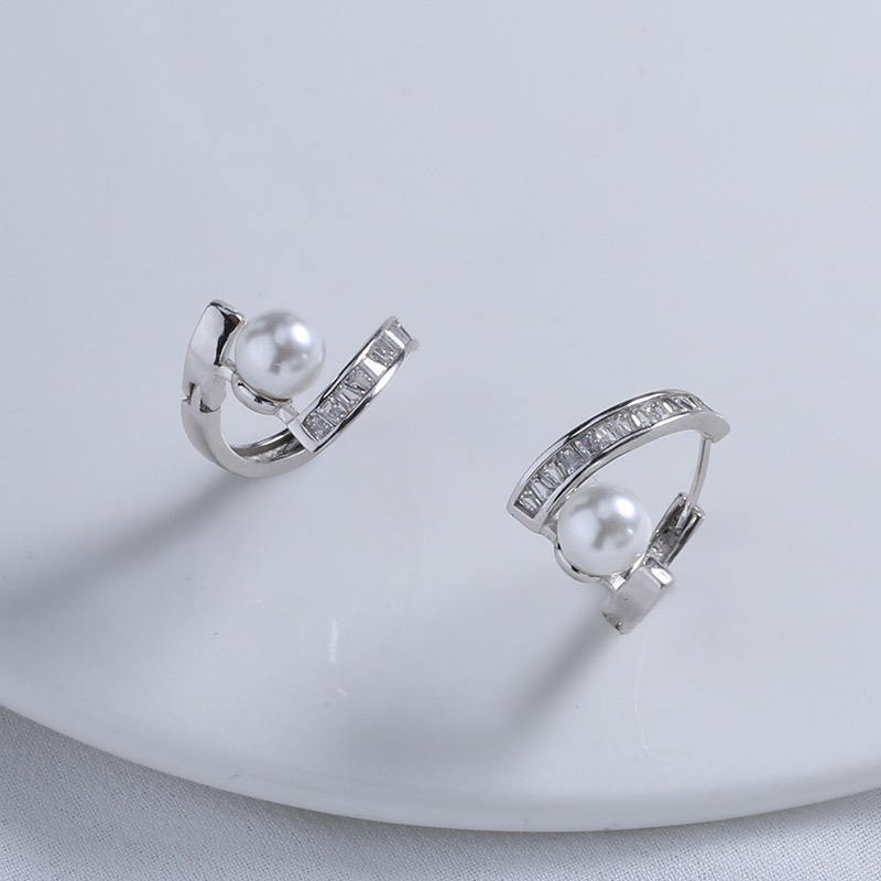 【宏艺珠宝】心月流光·银s925耳饰