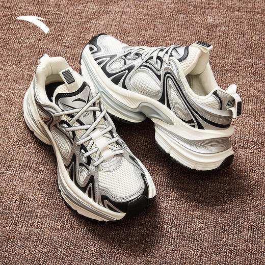 安踏扶摇2男休闲鞋2024秋厚底增高老爹鞋子112448899 商品图2