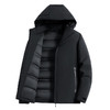 【新款DTH】大依优型大码男装连帽羽绒服保暖外套鸭绒冬季上衣男士加肥加大 商品缩略图0