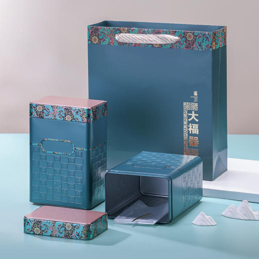 大福器铁罐 套装【大号·兰】15一套/一件30套 商品图1