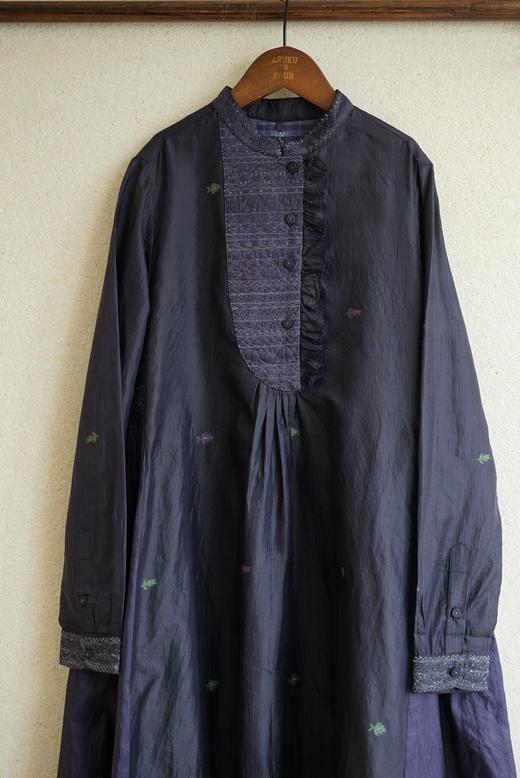 maku丝质刺绣连衣裙 商品图4