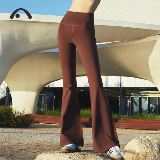 2024爱睱步秋冬新品加绒加厚锁温喇叭裤X24118NSR 商品图8