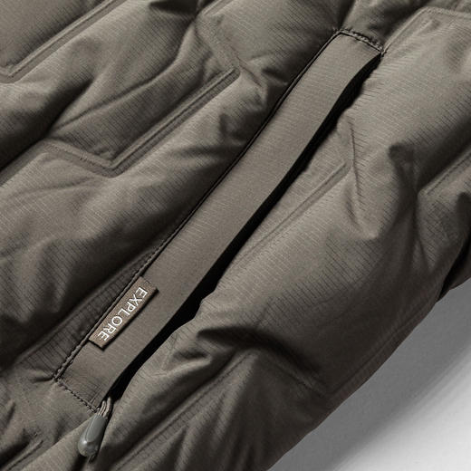 罗蒙秋冬季时尚拼接连帽男士羽绒服保暖舒适羽绒服男休闲基础百搭男士外套 商品图6