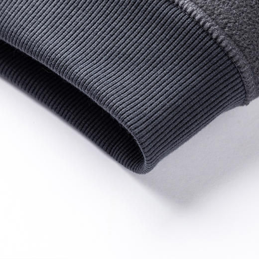 罗蒙秋冬装时尚立领男士摇粒绒夹克外套纯色简约保暖舒适休闲百搭男外套 商品图10