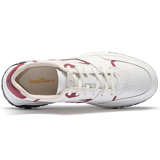 柒牌男士休闲鞋2024秋季新款轻便舒适男生运动休闲低帮免系带男鞋127X70360 商品图2