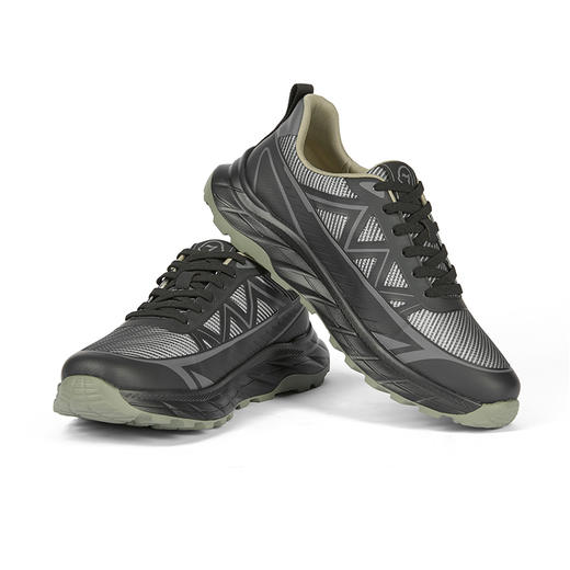 柒牌男鞋春夏2025新款跑步鞋厚底男款休闲鞋子男士透气百搭运动鞋	128X70110 商品图1