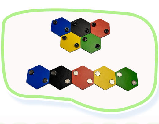 运动系列-萌熊射击冰箱贴/徽章 商品图4