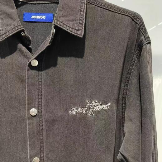 jasonwood  24年秋款   牛仔衬衫 341405505 商品图2