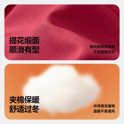 【新年季】迷你巴拉女童亲肤柔软新中式夹棉甜美网纱连衣裙 商品图3