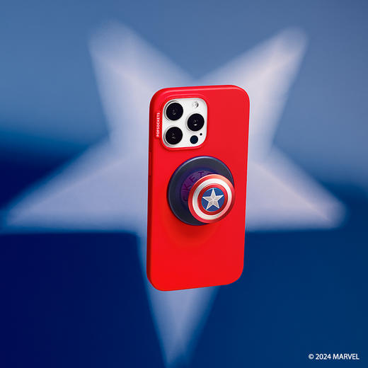 【美国队长】MAGSAFE磁吸手机气囊支架 Round圆啪嗒系列 美队盾牌·MagSafe圆啪嗒 商品图3