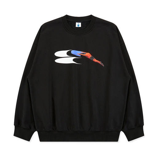 CryingCenter 四色足球攀岩网球拥泳人logo圆领卫衣 哭喊中心 商品图5