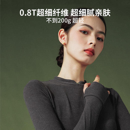 【石榴小卖部】CHRISSIE MORRIS 颗里新肌保暖衣 浅V领口+微V领口2个可选 商品图3