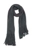 SUMMER & SAGE 条纹流苏长围巾 5627 商品缩略图1