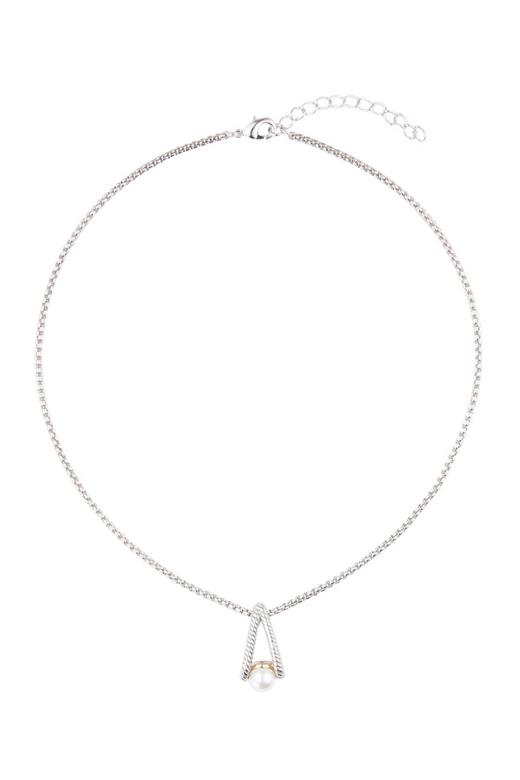 Time Made 几何锥体珍珠项链 5274 商品图1