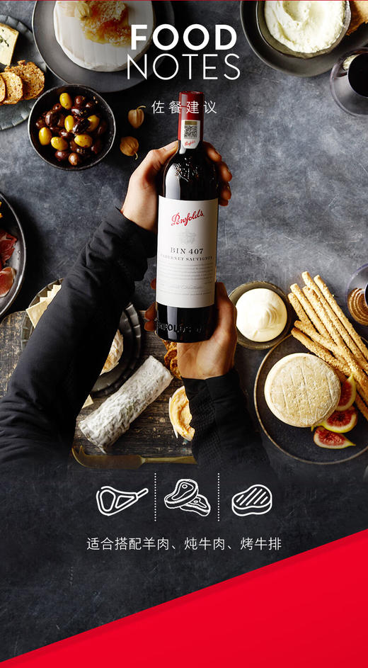 [正品行货]Penfolds 奔富 Bin 407-红酒-不含包装 商品图3