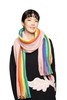 SUMMER & SAGE 彩色条纹流苏围巾 5656 商品缩略图0