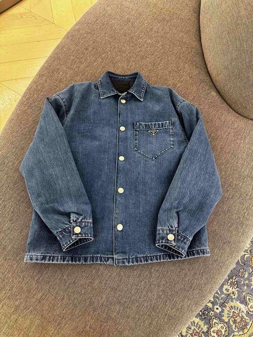 男款夾棉牛仔外套 GEC071-15N1-F0V3N 商品图0