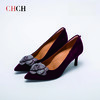CHCH平衡鞋专柜同款复古绒面高跟鞋时尚女鞋CN1B5571 商品缩略图4