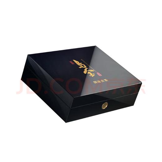 澜沧古茶2024年乌金两砖云南名山古树熟茶砖茶钢琴漆礼盒装125g*2 商品图5