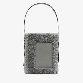 SOFT SHEARLING 迷你水桶包