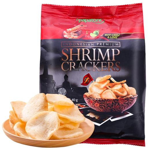 啪啪通 冬阴功味虾片 40g/袋 商品图3
