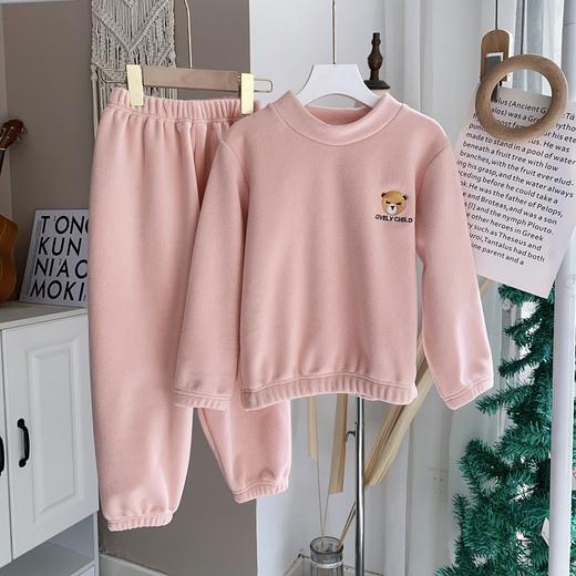 【索菲文奥粒绒儿童家居服套装】🌟双面加厚，软软糯糯⚠️商场大几百的品质！男女宝同款，🤗宝贝的冬天保暖神器🔥 商品图5