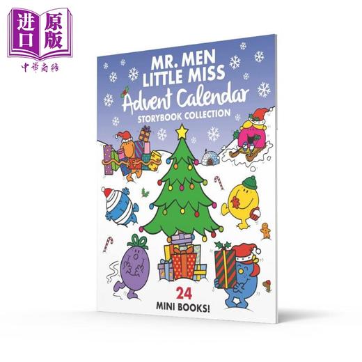 【中商原版】奇先生妙小姐新年新年倒数书Mr. Men Little Miss Advent Calendar 英文原版 儿童活动书 绘本故事进口童书 商品图4