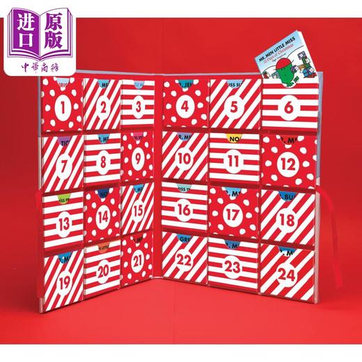 【中商原版】奇先生妙小姐新年新年倒数书Mr. Men Little Miss Advent Calendar 英文原版 儿童活动书 绘本故事进口童书 商品图3