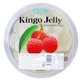 可康 大杯荔枝味果冻（含椰纤果) 420g/杯