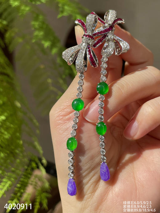 4020911 ，蛋面耳坠。具体价格微信咨询 商品图5