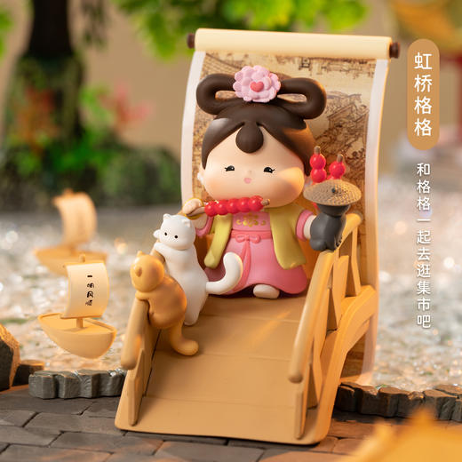 【故宫盲盒】饱格格名画记系列盲盒博物馆文创摆件潮玩生日礼物 商品图3