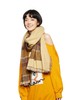 SUMMER & SAGE 格纹拼色流苏围巾 5631 商品缩略图0