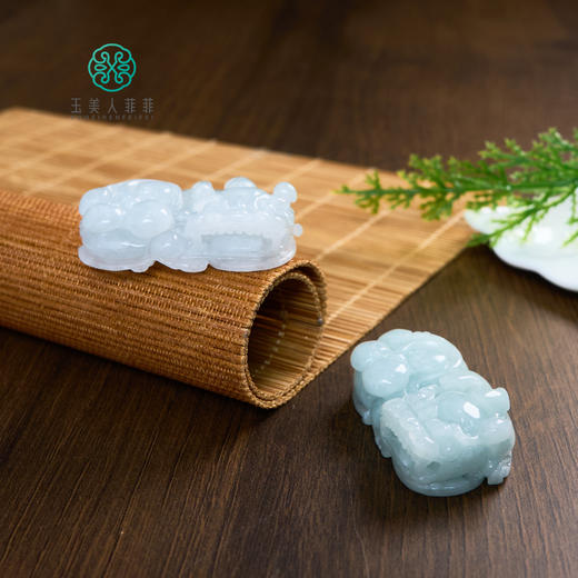 翡翠貔貅吊坠 商品图0