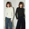 COCOBELLA[人手N件]基础款圆领针织衫柔软内搭长袖T恤TS3025 商品缩略图2