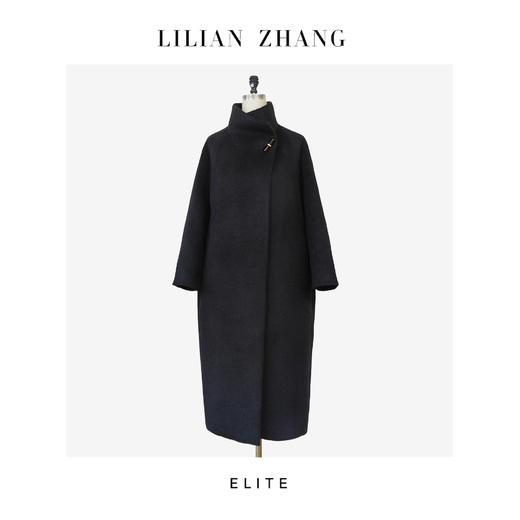 E-定制——“时尚轮回”——轻奢名媛——Oversized长羊毛大衣 2406005 商品图2