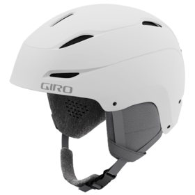 【四折清仓】GIRO  ENVI MIPS MATTE WHITE  M 21快调旋钮调节磁铁脖扣运动头盔 7119201SMP