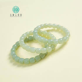和田玉单圈直切手串约8mm