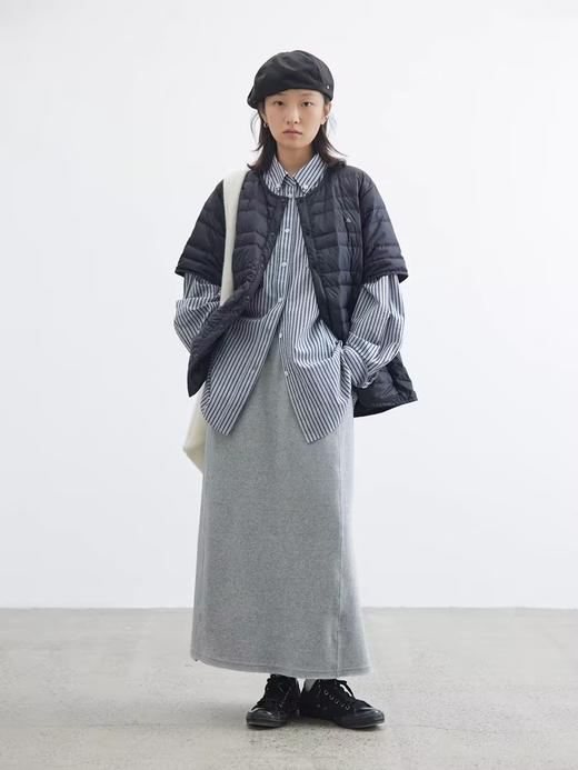 步履不停/4C11211C/纯棉竖条纹衬衣长袖衬衫 商品图2