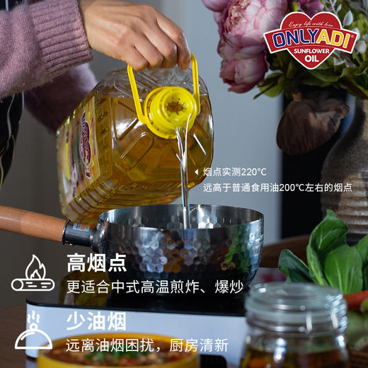 【1件包邮】土耳其欧利亚提葵花籽油5L/033708 低温冷榨萃取保留较多营养成分甘肃/青海/内蒙古/新疆/西藏/宁夏/海南/港澳台不发货 商品图4