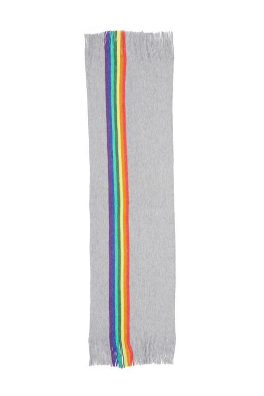 SUMMER & SAGE 彩色条纹流苏围巾 5657 商品图2