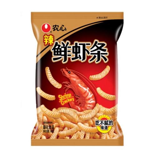 农心 辣鲜虾条 90g/袋 商品图1